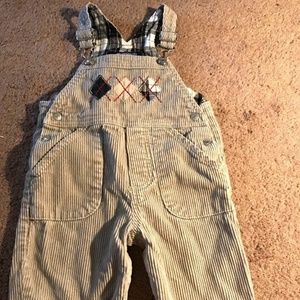 Children's Place corduroy overalls khaki- 12 month